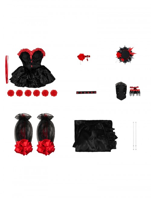 Game Path To Nowhere Halloween Cosplay Sinner MBCC-S-053 Coquelic Scarlet Whispers Costume Set