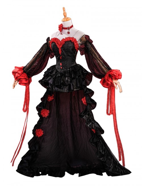 Game Path To Nowhere Halloween Cosplay Sinner MBCC-S-053 Coquelic Scarlet Whispers Costume Set