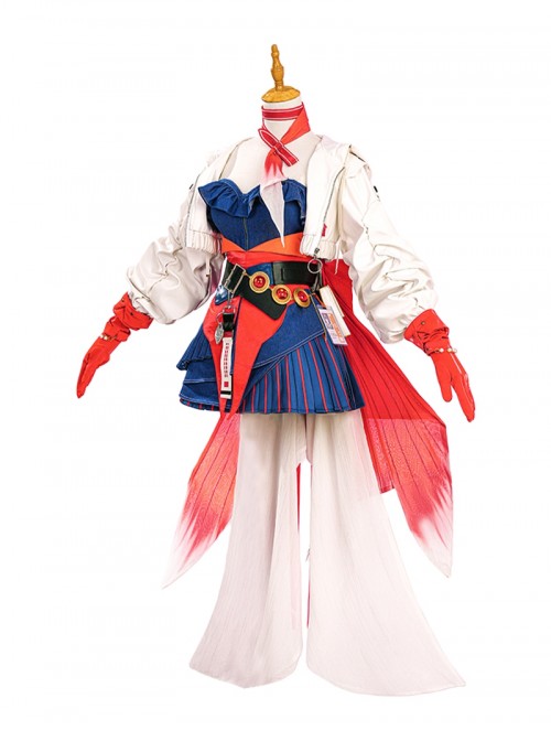 Game Arknights Halloween Cosplay Haruka Costume Full Set
