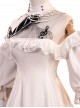 Game Wuthering Waves Halloween Cosplay Phrolova White Dress Costume Full Set