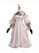 Game Wuthering Waves Halloween Cosplay Phrolova White Dress Costume Full Set