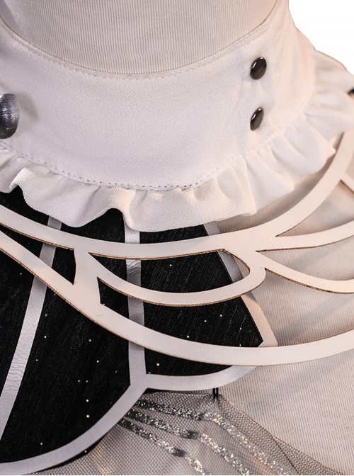 Game Wuthering Waves Halloween Cosplay Phrolova White Dress Costume Full Set