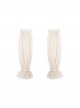 Apple Orchard Series Beige Exquisite Bowknot Decoration Ruffle Design Elastic Cuffs Sweet Lolita Sleeves