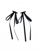 Cute Fairy Ribbon Ballet Style Lop Ear Rabbit Bowknot Kawaii Fashion Accessories Hairpin
