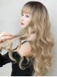 Fashion Daily Natural Full Head Big Wave Air Bangs Sweet Lolita Long Curly Wig