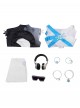 Game Marvel Rivals Halloween Cosplay Luna Snow Cool Summer Song Of The Sea Costume Set
