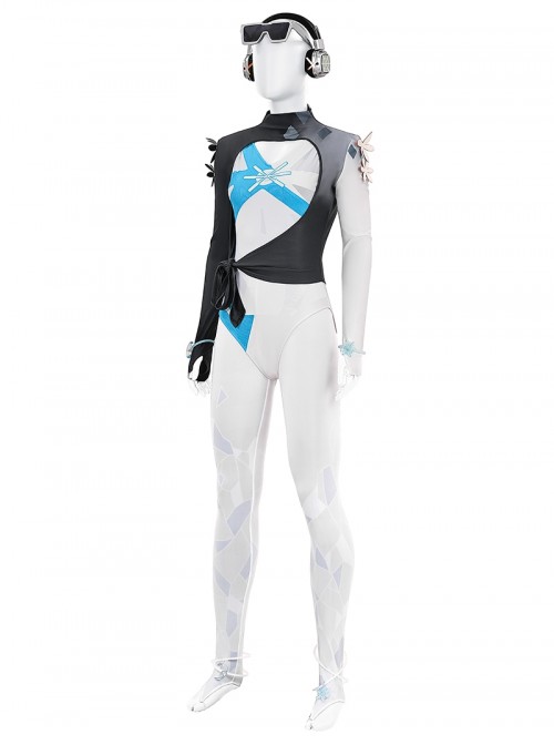Game Marvel Rivals Halloween Cosplay Luna Snow Cool Summer Song Of The Sea Costume Set