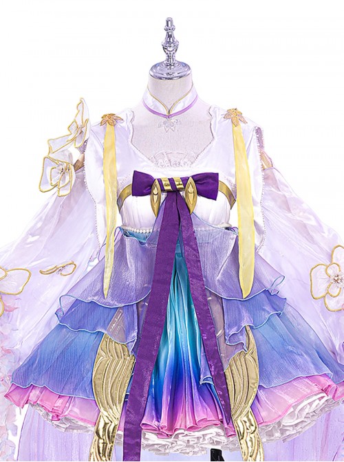 Game Honor Of Kings Halloween Cosplay Dolia Pearl Mermaid Costume Set