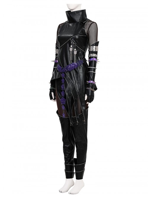 Animated Movie KPop Demon Hunters Halloween Cosplay Mira Leather Jacket Costume Set