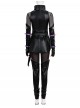 Animated Movie KPop Demon Hunters Halloween Cosplay Mira Leather Jacket Costume Set