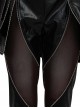 Movie Animated KPop Demon Hunters Halloween Cosplay Rumi Leather Jacket Costume Set