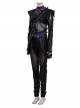Movie Animated KPop Demon Hunters Halloween Cosplay Rumi Leather Jacket Costume Set