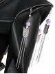 Movie Animated KPop Demon Hunters Halloween Cosplay Rumi Leather Jacket Costume Set