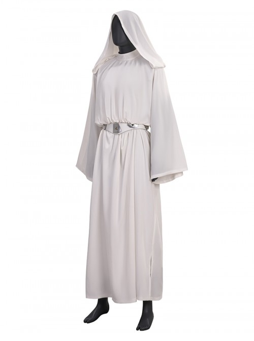 Star Wars Episode IV A New Hope Halloween Cosplay Princess Leia Organa Solo Costume Set Without Shoes