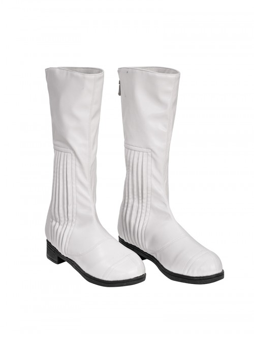 Star Wars Episode IV A New Hope Halloween Cosplay Princess Leia Organa Solo Accessories White Boots