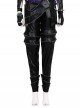 Animated Movie KPop Demon Hunters Halloween Cosplay Zoey Leather Jacket Costume Set