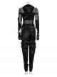 Animated Movie KPop Demon Hunters Halloween Cosplay Zoey Leather Jacket Costume Set