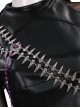 Animated Movie KPop Demon Hunters Halloween Cosplay Zoey Leather Jacket Costume Set