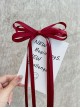 Exquisite Simple Versatile Artistic Fairy Like Bowknot Long Ribbon Sweet Lolita Hairpin