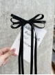 Exquisite Simple Versatile Artistic Fairy Like Bowknot Long Ribbon Sweet Lolita Hairpin