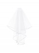 Before Dawn Series White Dreamlike Simple Elegant Line Decoration Gothic Lolita Lace Veil