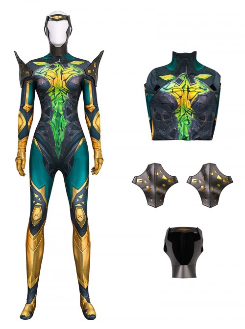 Game Marvel Rivals Halloween Cosplay Phoenix Bodysuit Costume Set