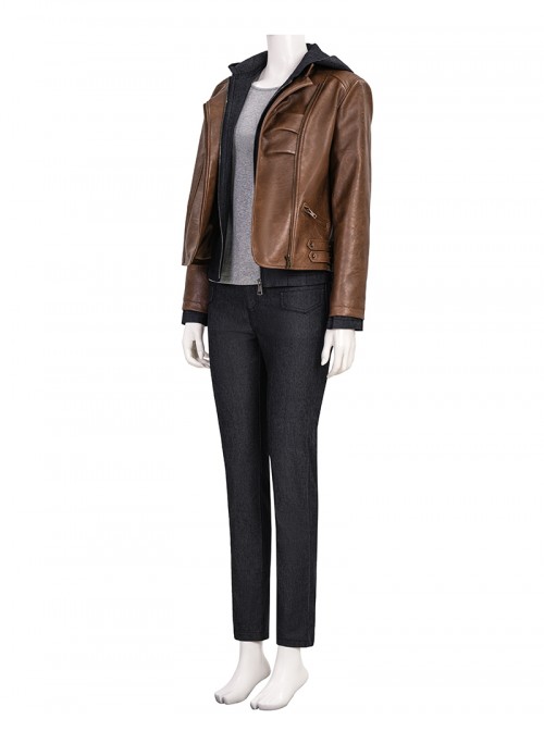 Game Resident Evil Requiem Halloween Cosplay Grace Ashcroft Costume Set Without Shoes