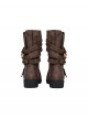 Game Resident Evil Requiem Halloween Cosplay Grace Ashcroft Accessories Brown Boots