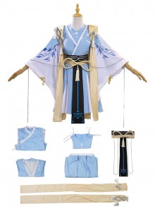Dragon Raja Gate Of Cassell Halloween Cosplay Minamoto Chime Remote Thoughts from the Secluded Land Costume Set