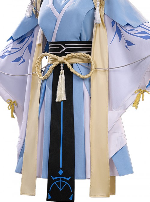 Dragon Raja Gate Of Cassell Halloween Cosplay Minamoto Chime Remote Thoughts from the Secluded Land Costume Set