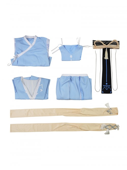 Dragon Raja Gate Of Cassell Halloween Cosplay Minamoto Chime Remote Thoughts from the Secluded Land Costume Set