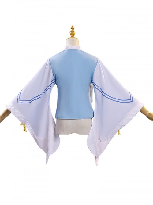 Dragon Raja Gate Of Cassell Halloween Cosplay Minamoto Chime Remote Thoughts from the Secluded Land Costume Set