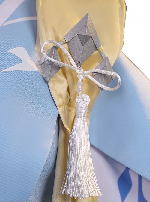 Dragon Raja Gate Of Cassell Halloween Cosplay Minamoto Chime Remote Thoughts from the Secluded Land Costume Set