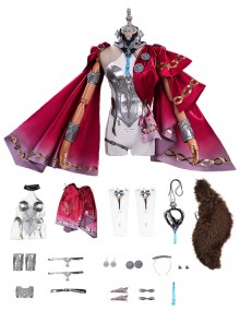 Game Wuthering Waves Halloween Cosplay Lupa Cloak Upgrade Version Costume Set