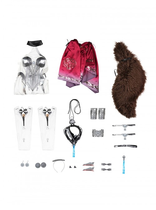 Game Wuthering Waves Halloween Cosplay Lupa Cloak Upgrade Version Costume Set