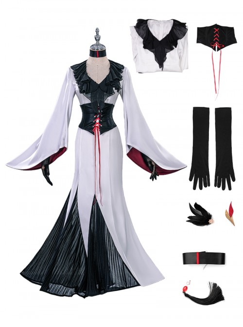 Game Path To Nowhere Halloween Cosplay Du Ruo Costume Set