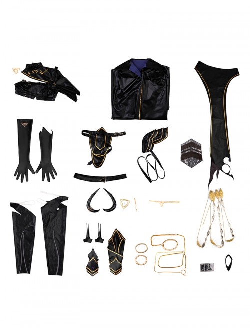 Game Path To Nowhere Halloween Cosplay Synex Costume Set