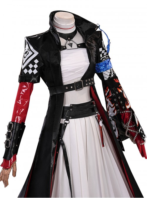 Game Arknights Halloween Cosplay Hoshiguma The Breacher Costume Set