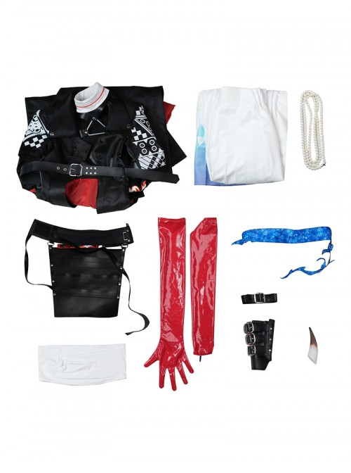 Game Arknights Halloween Cosplay Hoshiguma The Breacher Costume Set