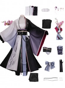 Game Arknights Halloween Cosplay Mizuki Costume Set