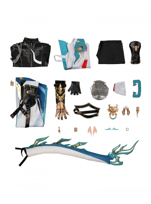Game Honkai Star Rail Halloween Cosplay DanHeng Imbibitor Lunae Costume Set