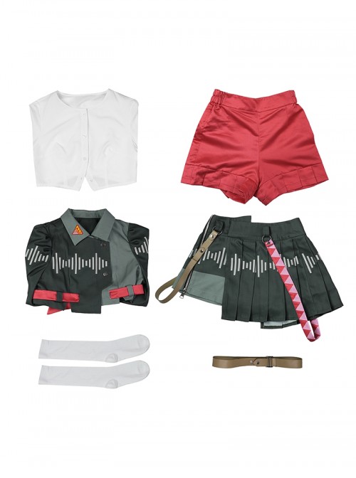 Vtuber Halloween Cosplay Kasane Teto Voicepeak Costume Full Set