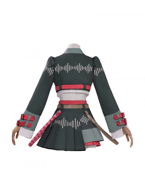 Vtuber Halloween Cosplay Kasane Teto Voicepeak Costume Full Set