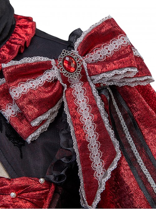 Game Identity V Halloween Cosplay Little Girl Memory Miss Pomegranate Dip Costume Set