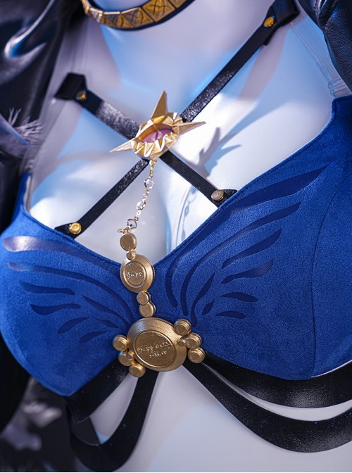 Game Wuthering Waves Halloween Cosplay Galbrena Costume Set