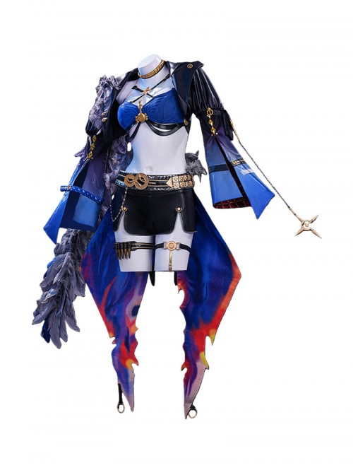 Game Wuthering Waves Halloween Cosplay Galbrena Costume Set