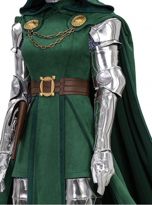 Avengers Doomsday Halloween Cosplay Victor Von Doom Doctor Doom Gender Swapped Version Costume Set Without Shoes