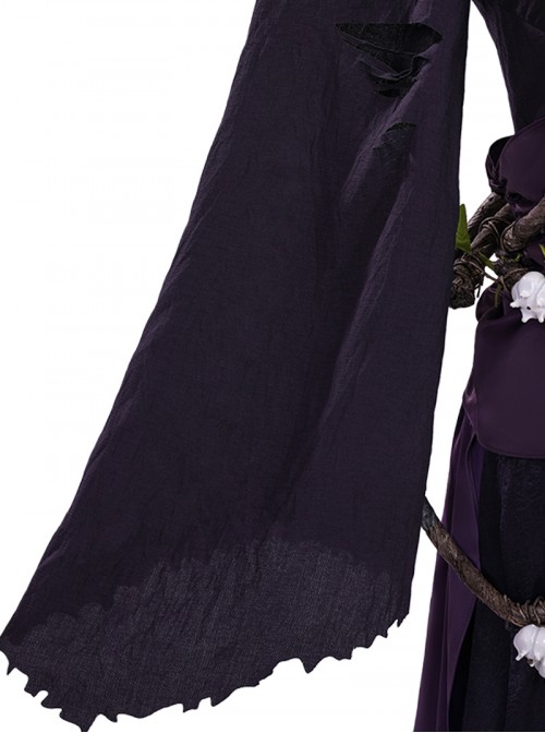 Game Where Winds Meet Halloween Cosplay Unbound Heart Valley Sect Women Costume Set