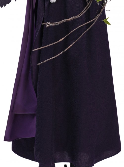 Game Where Winds Meet Halloween Cosplay Unbound Heart Valley Sect Women Costume Set