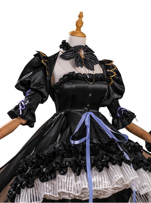 Game Arknights Halloween Cosplay Togawa Sakiko Ave Mujica Master Of Melody Costume Set